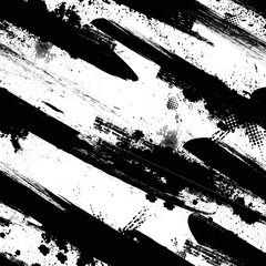 Poster - Grunge seamless pattern texture. Vector illustration 