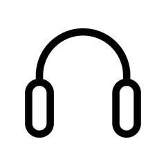 Poster - Headset icon design for web interfaces and applications
