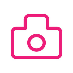 Poster - Camera icon design for web interfaces and applications