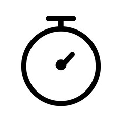 Poster - Stopwatch icon design for web interfaces and applications