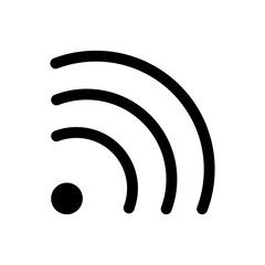 Poster - Wifi connection icon design for web interfaces and applications