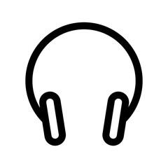 Poster - Headphone icon design for web interfaces and applications