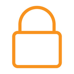 Poster - Padlock icon design for web interfaces and applications