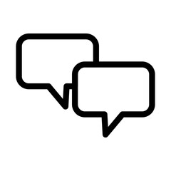 Poster - Chat icon design for web interfaces and applications