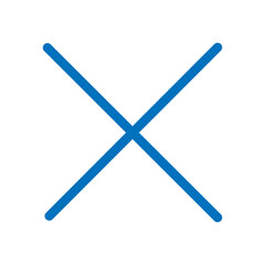 Poster - Cross geometric line for modern and futuristic design element