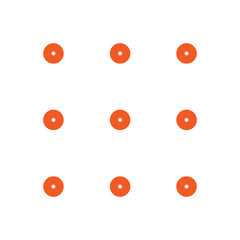 Poster - Polka dot geometric line for modern and futuristic design element