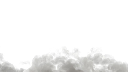 Wall Mural - Fog ambient long black background.	
