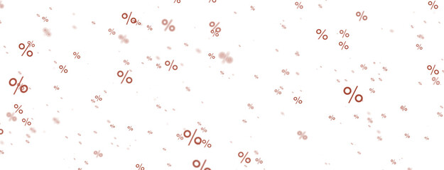 Aufkleber - Blurred sale background.