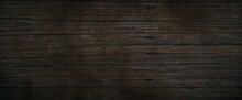 Dark Wood Background, Old Black Wood Texture For Background