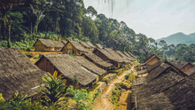 Baduy Traditional House In Banten, Indonesia