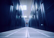 © Tetra Images - Female technician working in server room