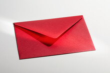 Red Envelope On White Background