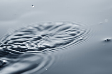 Canvas Print - Close up of water splash background