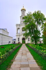 Wall Mural - Yuriev Monastery of Veliky Novgorod