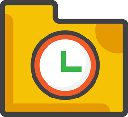 Poster - time floder icon