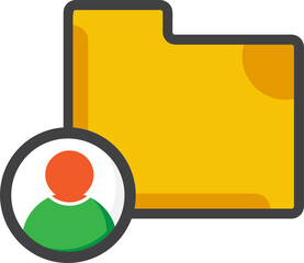 Poster - user folder icon