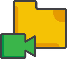 Poster - video folder icon