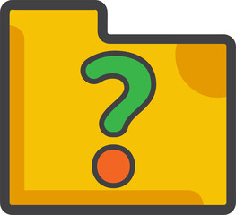 Poster - help folder icon