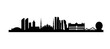  Abu Dhabi U A E city skyline silhouette
