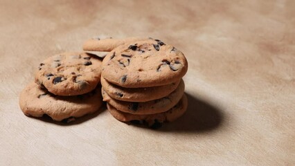 Canvas Print - chocolate chip cookies