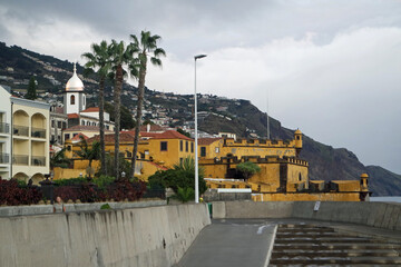 Poster - scenic view at the coast of madeira