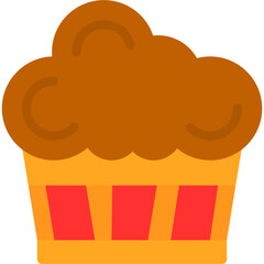 Canvas Print - Cupcake Icon