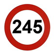 Illustration des Straßenverkehrszeichens 