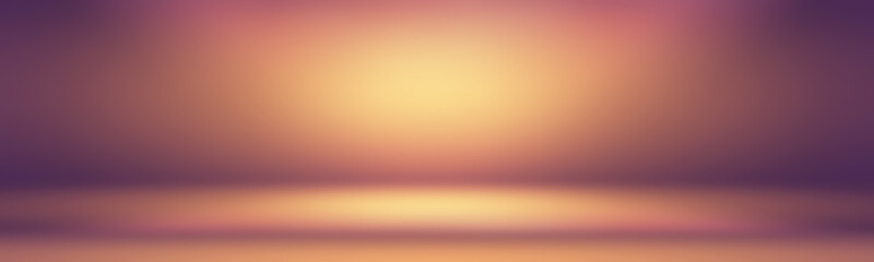 A soft vintage gradient blur background with a pastel colored well use as studio room, product presentation and banner