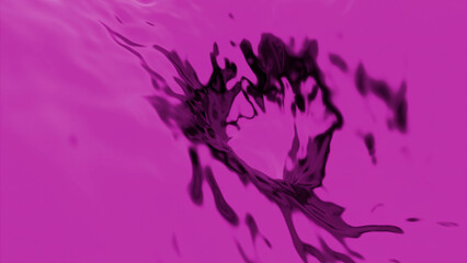 Wall Mural - pink and brown background. design.bright waves in the animation that flow into the bolt and are high