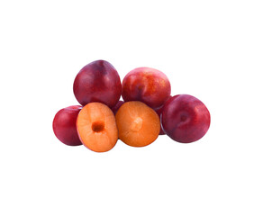 Wall Mural - Sherry berry fruit isolated on transparene  png