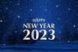 © firewings - Holiday greeting card 2023 New Year