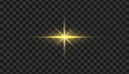 Wall Mural - golden glowing light. gold glow flash with sparcle. vector sunrise effect. realistic shiny beam set
