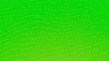 Poster - Abstract animation with slowly rippling surface of particles. Design. Sci-fi and nanotechnology concept, dotted moving texture.