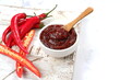  gochujang -korean red chili paste, spicy and sweet fermented condiment in Korean food