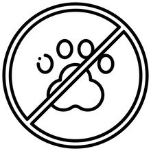 No Pet Allowed Icon
