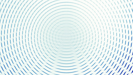 Wall Mural - White and blue background. Motion.Bright circles that hypnotize in animation.