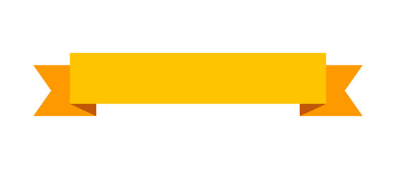 yellow banner ribbon