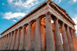 The Temple of Hephaestus or Hephaisteion is a well-preserved Greek temple in Athens, Greece
