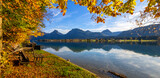 Fototapeta  - Herbststimmung am Wolfgangsee im Salzkammergut