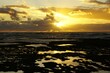 Sun setting on Mornington peninsula, Victoria, Australia.