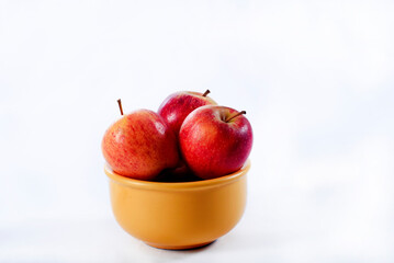 Wall Mural - red apple tasty natural fruit vegan healthy food