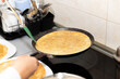 © Mariya - The process of cooking pancakes at home