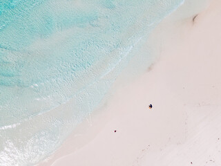  Lucky Bay from above, Cape Le Grand, Western Australian Beaches