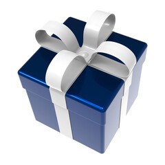 3d illustration of a gift box with bow