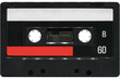  Audio Cassette Tape. a high resolution. isolated on a transparent background