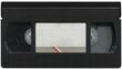vhs video casette. a high resolution isolated on a transparent background