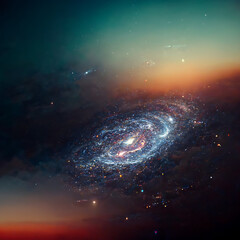 background with space