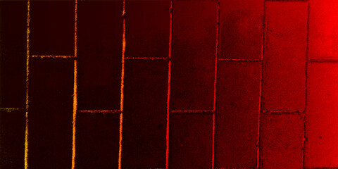 Red stone celebration bricks wall background, old grunge, surface, vintage unique design red cemetery line luxurious wallpaper.