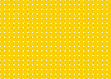 Yellow Weave Pattern Background With White Dot
