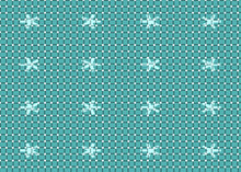 Green Weave Pattern Background With White Small Star